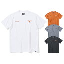 Tシャツ テキサス TEXAS ホーン プリント（L・XL・XXLサイズ ユニセックス） [SPALDING スポルディング] 【23SS02】バスケウェア ユニセックス バスケットボール 練習 部活 トレーニング フィットネス ※返品・交換不可セール商品