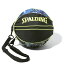 ボールバッグ [SPALDING スポルディング]【49-001MI】ミルテック ブルー×グレー バスケ 部活 練習 試合 社会人バスケ ボールケース