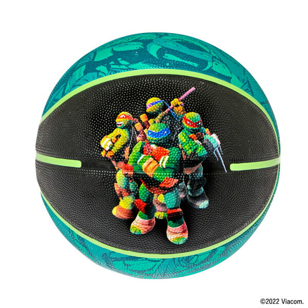 タートルズ TMNT ロゴ 7号球 [SPALDING スポルディング] バスケットボール 2