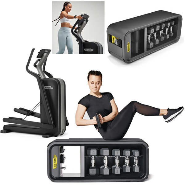 【特別価格のセット販売】エリプティカル / テクノジムベンチ ※代引不可※ [Technogym] 【返品・交換不..