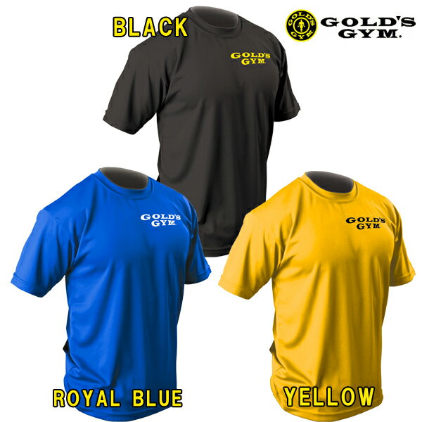 EXゴールズドライTシャツ スタックライン（M・L・XL・XXLサイズ）トレーニング[GOLD'S GYM_W ゴールドジムウェア]