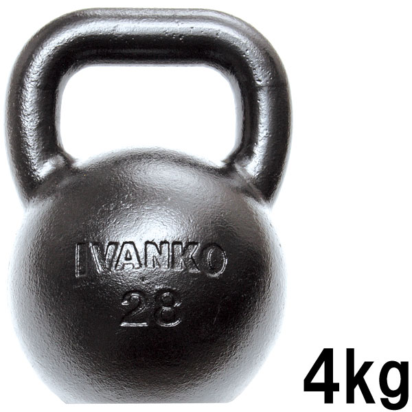 【5月下旬入荷予定】イヴァンコ ケトルベル（4kg）※代引不可※ IVANKO コンパウンド種目