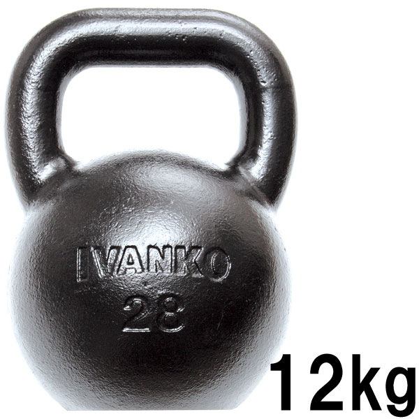 【5月下旬入荷予定】イヴァンコ ケトルベル（12kg）※代引不可※ [IVANKO]