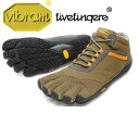 TREK ASCENT INSULATED トレックアセントKhaki/Orange メンズ [vibram fivefingers ビブラムファイブフィンガーズ] ※返品・交換不可セール商品※