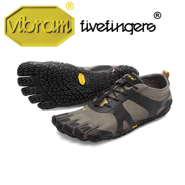 [vibram fivefingers] ビブラムファイブフィンガーズ Men’s V-ALPHA〔Grey/Black〕（メンズ　ブイアルファ）/送料無料