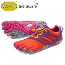 [vibram fivefingers] ビブラムファイブフィンガーズ Women's V-Trail〔Magenta/Orange〕（レディースブイトレイル）/送料無料