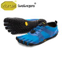 V-ALPHA At@ Blue/Black Y [vibram fivefingers rut@CutBK[Y]