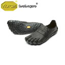 CVT-Leather V[B[eB[U[ Black Y [vibram fivefingers rut@CutBK[Y]