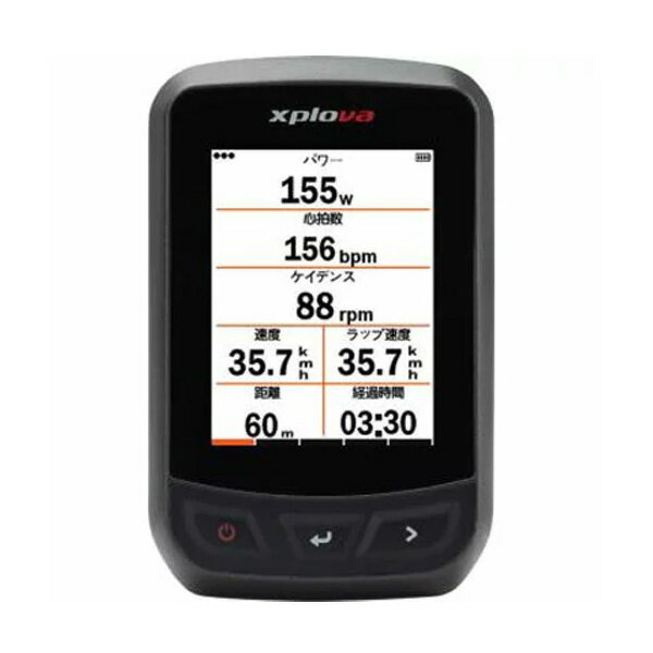 XPLOVA X3 サイクリングコンピューター GPS [ xplova エクスプローバ ] サイコン ズイフト サイクルトレーナー ローラ台 インドアトレーニング 室内トレーニング サイクリスト ライダー ヒルクライム トライアスロン ironman