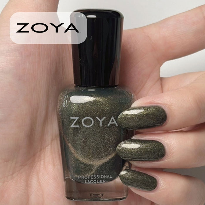 ZOYA ゾーヤ ゾヤ ネイルカラー ZP1198 MURPHY グリッター 15mL カーキ 自爪の為に作られた ネイル 爪にやさしい 自然派 マニキュア ポ...