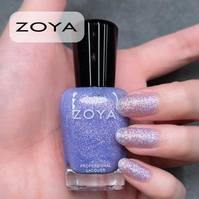 ZOYA ゾーヤ ゾヤ ネイルカラー ZP1220 VIOLETTA グリッター 15mL ラメ バイオレット 自爪の為に作られた ネイル 爪にやさしい 自然派...