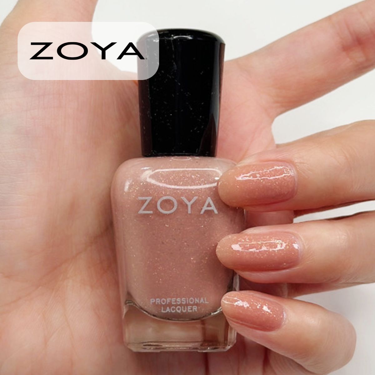 ZOYA ゾーヤ ゾヤ ネイルカラー ZP1265 DULCIE グリッター 15mL ヌーディ 自爪の為に作られた ネイル 爪にやさしい 自然派 マニキュア ...