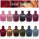 ZOYA ゾーヤ ゾヤ ネイルカラー luscious ラシャス 15mL 自爪 の為に作られた ネイル 爪にやさしい 自然派 マニキュア zoya セルフネイル にもおすすめ 秋カラー 秋ネイル
