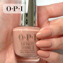 くすみピンク マニキュア OPI ネイル オフィスカラー オーピーアイ INFINITE SHINE インフィニット シャイン IS LA15 Dulce de Leche Creme ドルチェ デ レチェ opi ピンクベージュ カラー ポリッシュ セルフネイル 速乾 マット r-pink r-beige