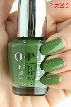 【期間限定クーポン配布中】緑 olive マニキュア OPI オーピーアイ INFINITE SHINE インフィニット シャイン IS L64 Olive for Green オリーブ フォー グリーン ネイルカラー 速乾 グリーン オリーブ 抹茶 マット マニキュア クリスマスカラー