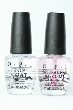 OPI(オーピーアイ)ベースコート&トップコート セット opi マニキュア ネイルカラー ネイルポリッシュ セルフネイル 速乾