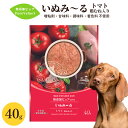 いぬみ～る 無添加ピュア PureValue5 トマト with 鶏むね 40g 犬用 おやつ 一般食 ミール ごはん 国産 日本産 ペースト パウチ レトルト 成犬 高齢犬 シニア ご褒美