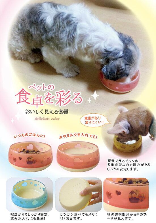 ペッツルート おいしく見えるワン食器 M 愛犬...の紹介画像3
