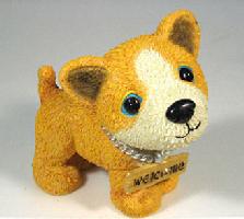 犬のオーナメントTOY DOG & ウエルカム　コーギー