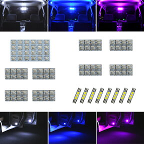 セルシオ 30系 30後期 LED 全 ルーム球セット ルームランプ カーテシランプ バニティランプ ホワイト ブルー ピンク 30セルシオ 内装 室内灯 LEDランプ 白 青 PINK カスタム パーツ ドレスアップ 車部品 カー用品