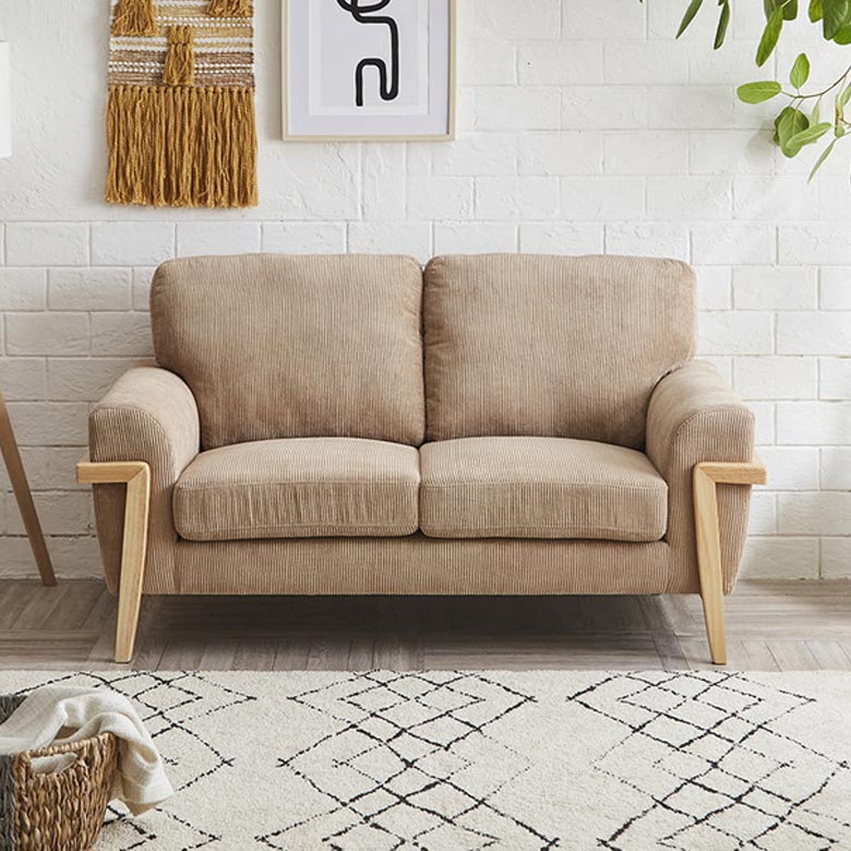 楽天市場】150cm（カラーブラウン）（ソファ｜ソファ・ソファベッド