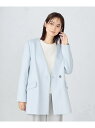 【SALE/10%OFF】ウール混 ビーバー ノーカラーコート COMME CA ISM コムサイズム ジャケット・アウター その他のジャケット・アウター ベー...