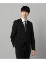 【セットアップ対応】尾州織り ポリエステルストレッチ ドビー ジャケット COMME CA MEN コムサメン スーツ・フォーマル スーツジャケット ブラック ...