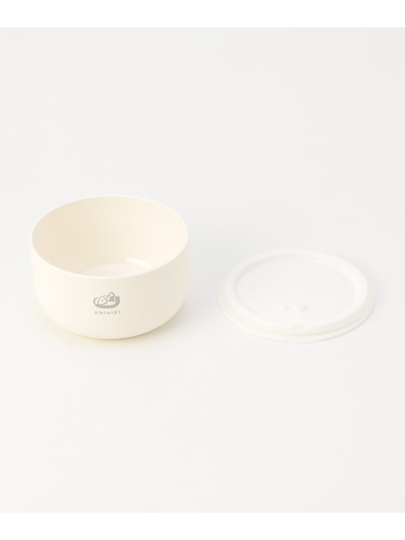 ランチBOX(保存容器大) ONIGIRI コムサイズム ファッション雑貨 その他のファッション雑貨 ホワイト[Rakuten Fashion]