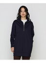 【SALE/19%OFF】レーヨンストレッチポンチ ハーフジップチュニック COMME CA コムサ トップス スウェット・トレーナー カーキグリーン ネイビー...