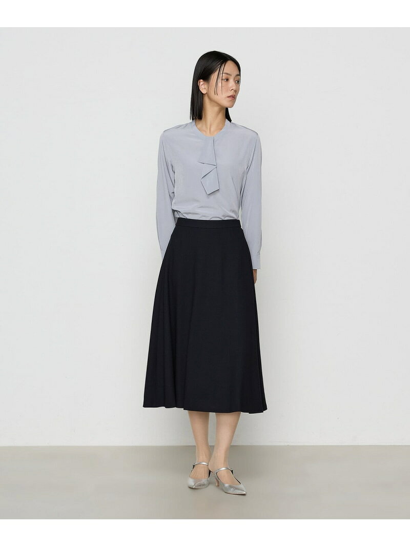 【SALE／55%OFF】[ TALLサイズ ] 【セットアップ対応】ウールジョーゼット フレアスカート COMME CA TALL コムサ スカート その他のスカート ネイビー【RBA_E】【送料無料】[Rakuten Fashion] fivefoxesonlinestore-10023071 FIVEFOXes ONLINE STORE サンプル画像2
