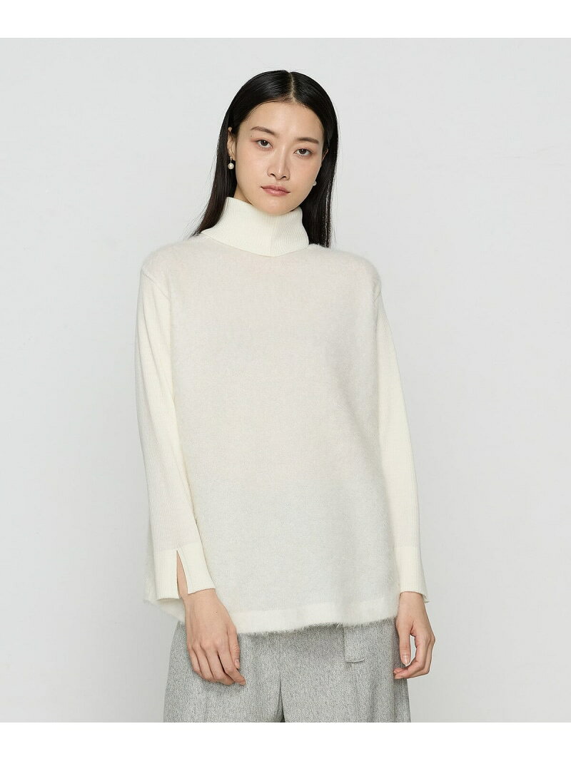【SALE／28%OFF】[ TALLサイズ ] アルパカ混ジャージー ハイネックプルオーバー K.T KIYOKO TAKASE TALL コムサ トップス カットソー・Tシャツ ホワイト グレー【RBA_E】【送料無料】[Rakuten Fashion] fivefoxesonlinestore-10023789 FIVEFOXes ONLINE STORE サンプル画像2