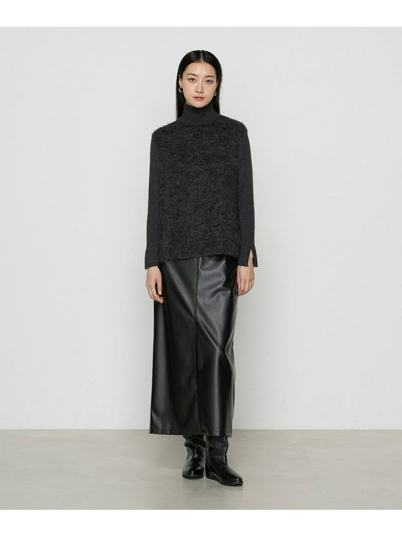 【SALE／28%OFF】[ TALLサイズ ] アルパカ混ジャージー ハイネックプルオーバー K.T KIYOKO TAKASE TALL コムサ トップス カットソー・Tシャツ ホワイト グレー【RBA_E】【送料無料】[Rakuten Fashion] fivefoxesonlinestore-10023789 FIVEFOXes ONLINE STORE サンプル画像3