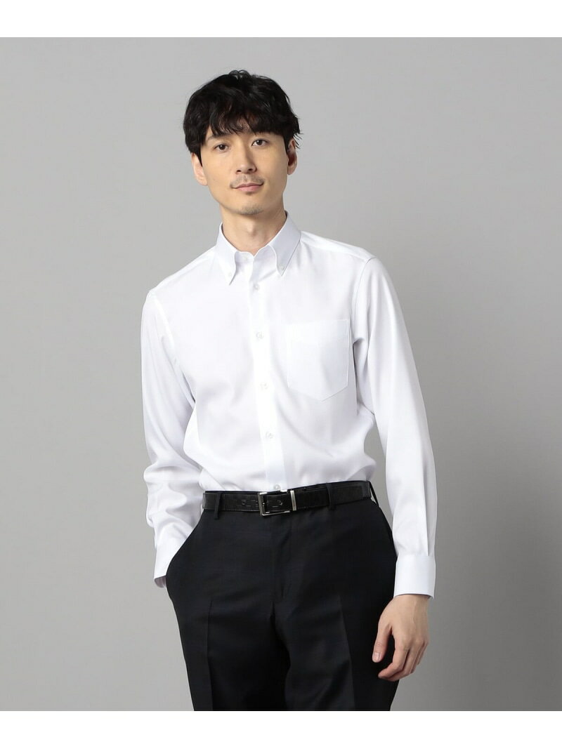 COOL MAX オックスフォード ボタンダウンシャツ COMME CA MEN コムサメン トップス シャツ・ブラウス ブルー ホワイト【送料無料】[Rakuten Fashion]