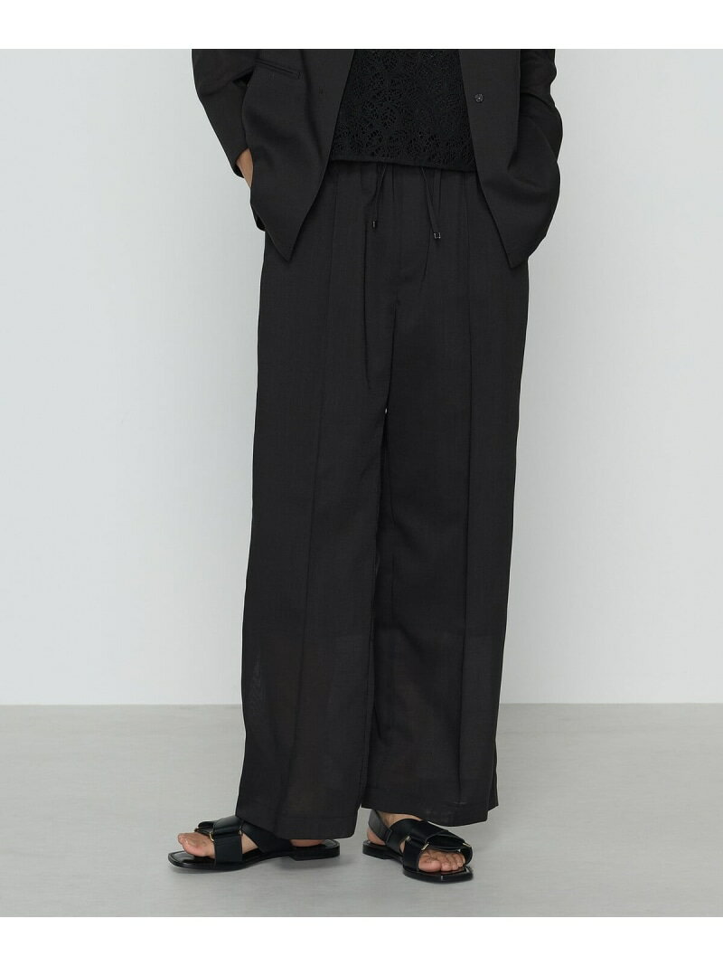 乐天商城 - 【SALE／30%OFF】【セットアップ対応】シアーボイルストライプ パンツ COMME CA コムサ パンツ スラックス・ドレスパンツ グレー ベージュ ブラック【RBA_E】【送料無料】[Rakuten Fashion]