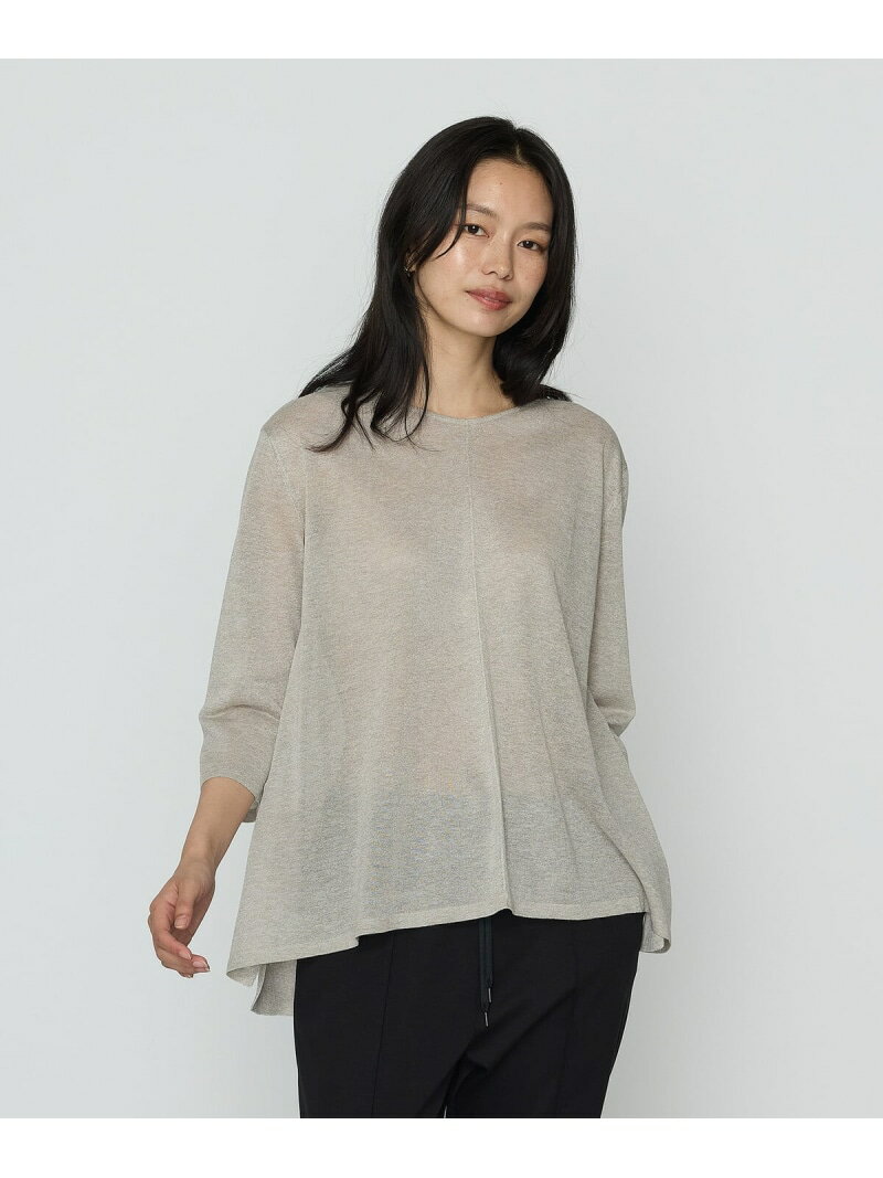 乐天商城 - 【SALE／43%OFF】[ Sサイズ ] レーヨンイタリア糸 プルオーバー COMME CA S-SIZE コムサ トップス ニット グリーン ブラック ベージュ【RBA_E】【送料無料】[Rakuten Fashion]