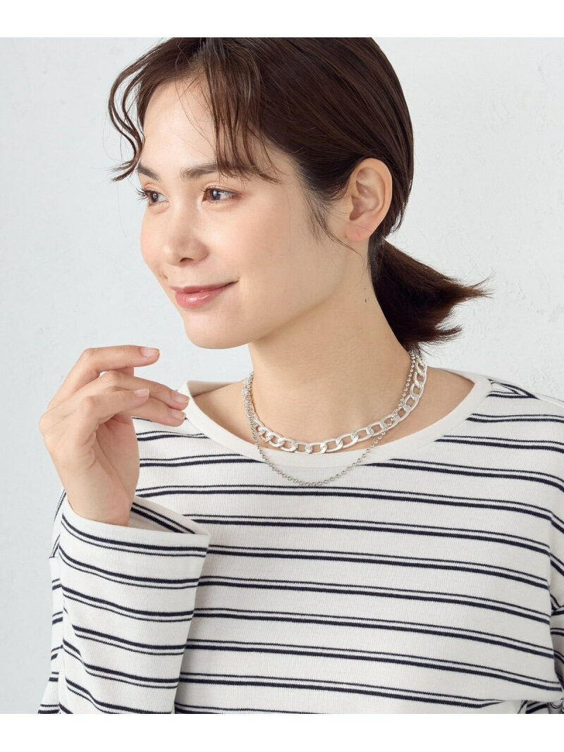 【SALE／10%OFF】3WAYチェーンネックレス COMME CA ISM コムサイズム アクセサリー・腕時計 ネックレス シルバー ゴールド【RBA_E】[Rakuten Fashion]