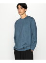 【SALE/50%OFF】フェイクスエード クルーネック プルオーバー COMME CA ISM コムサイズム トップス スウェット・トレーナー ブラック グレ...