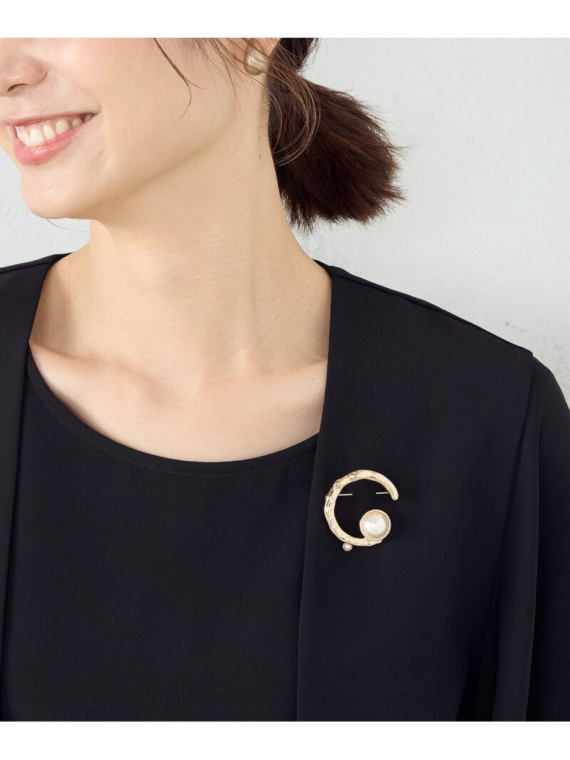 デザインブローチ COMME CA ISM コムサイズム アクセサリー・腕時計 ブローチ・コサージュ・バッジ シルバー ゴールド[Rakuten Fashion...