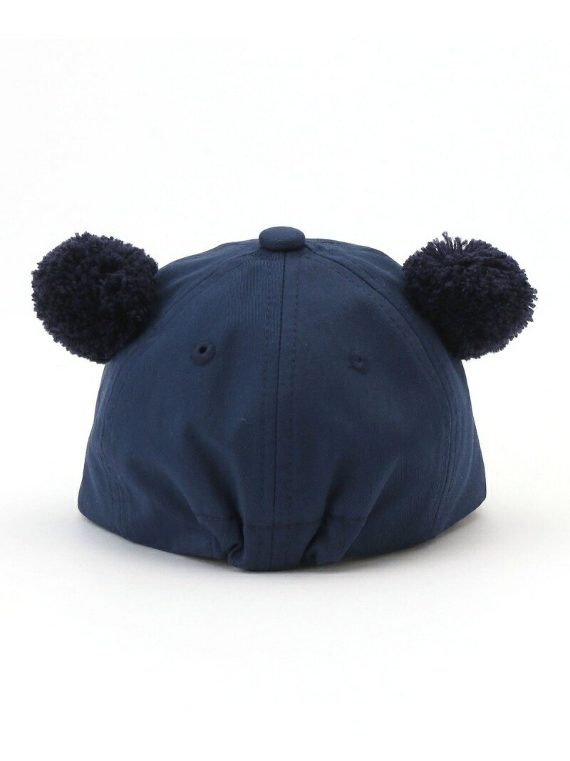 【SALE／60%OFF】UVケア 耳つきキャップ COMME CA ISM コムサイズム マタニティー/ベビー ベビー用品 ネイビー ベージュ【RBA_E】[Rakuten Fashion]