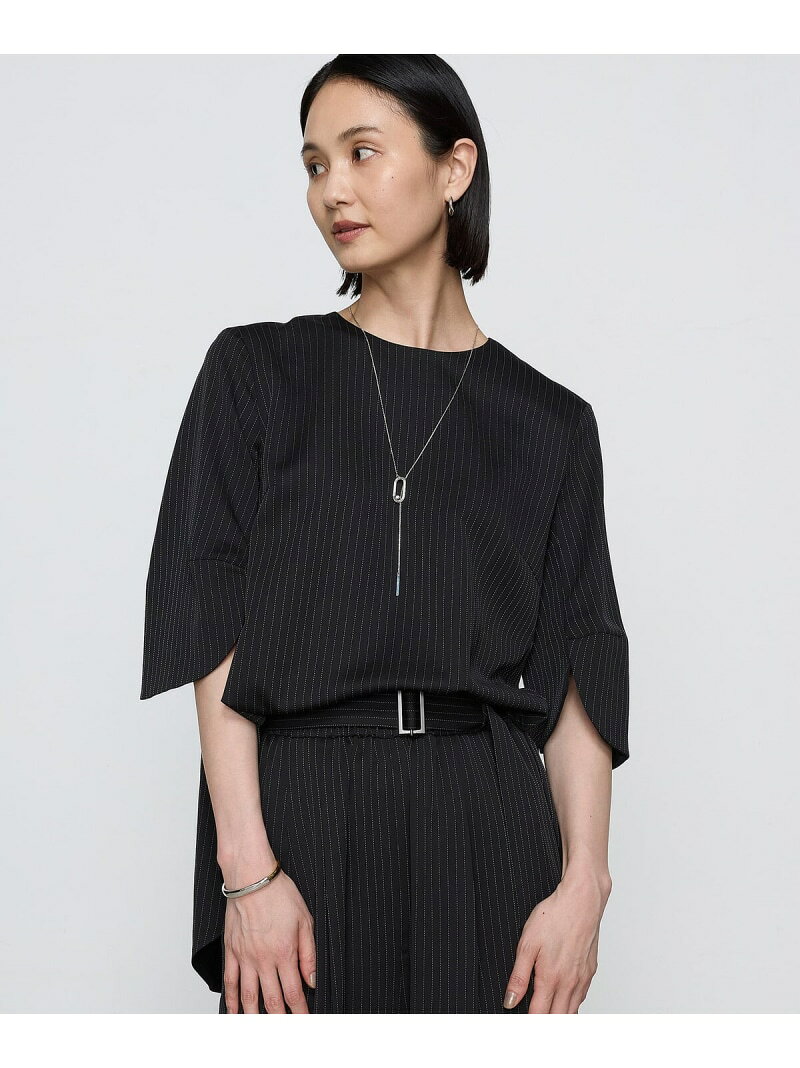 【SALE／30%OFF】[ TALLサイズ ]【ブライトリーセットアップ】サテンストライプ プルオーバー COMME CA TALL コムサ トップス シャツ・ブラウス ブラック グレー【RBA_E】【送料無料】[Rakuten Fashion] fivefoxesonlinestore-10022640 FIVEFOXes ONLINE STORE パッケージ画像
