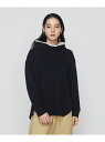 【SALE/10%OFF】ブークレダンボール レイヤード風フード付トレーナー Gabardine K.T コムサ トップス スウェット・トレーナー ネイビー グ...