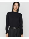 【SALE/10%OFF】コットンダルストレッチ プルオーバー COMME CA コムサ トップス ニット ブラック グリーン グレー【RBA_E】【送料無料】...