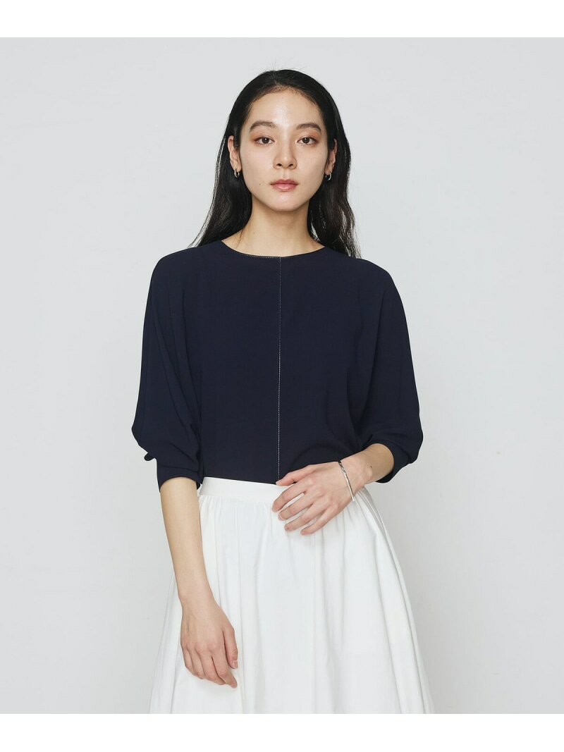 【SALE／30%OFF】[ TALLサイズ ] バックサテン ドルマンスリーブプルオーバー K.T