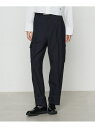 【セットアップ対応】T/W2WAYストレッチ ストレッチ カーゴパンツ COMME CA コムサ スーツ・フォーマル セットアップスーツ ネイビー グレー【送料...