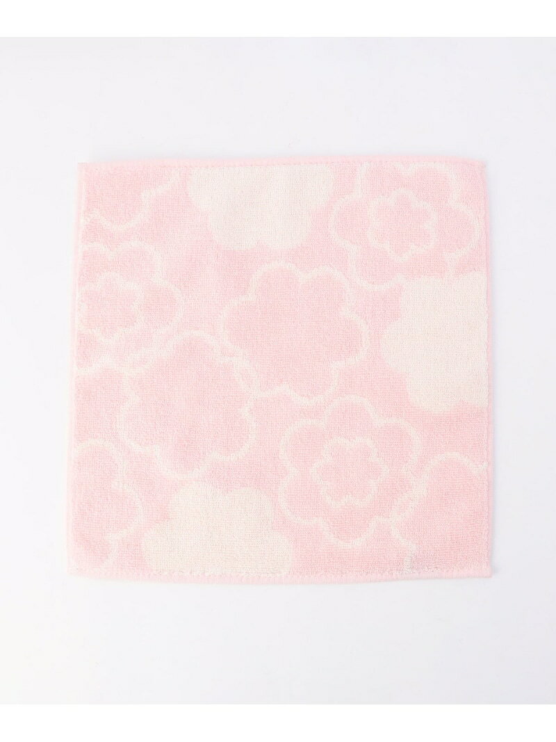 花柄ハンカチタオル MONO COMME CA コムサイズム ファッション雑貨 ハンカチ・ハンドタオル ピンク ブルー[Rakuten Fashion]