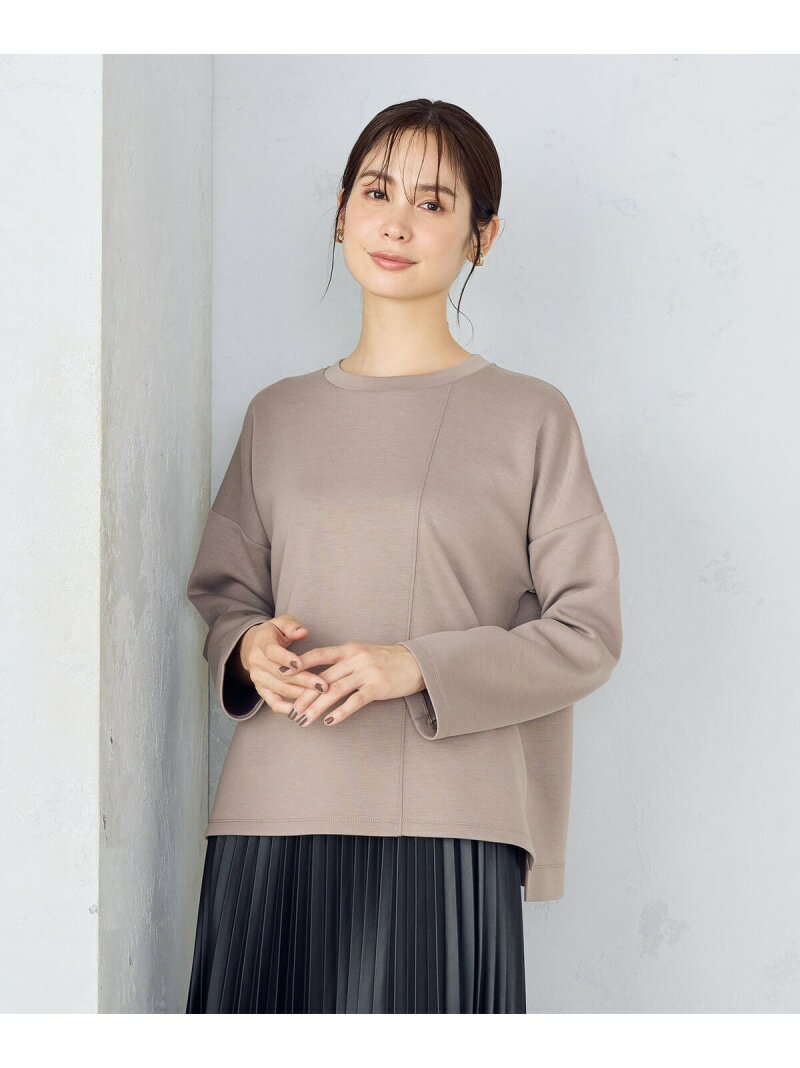 【SALE／50%OFF】ダンボールニットトレーナー / セットアップ対応 COMME CA ISM コムサイズム トップス スウェット・トレーナー ブラウン ブラック ホワイト【RBA_E】[Rakuten Fashion]のサムネイル