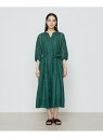 【SALE/10%OFF】ラミーシャツ ドレス K.T KIYOKO TAKASE コムサ ワンピース・ドレス ワンピース グリーン グレー【RBA_E】【送料...
