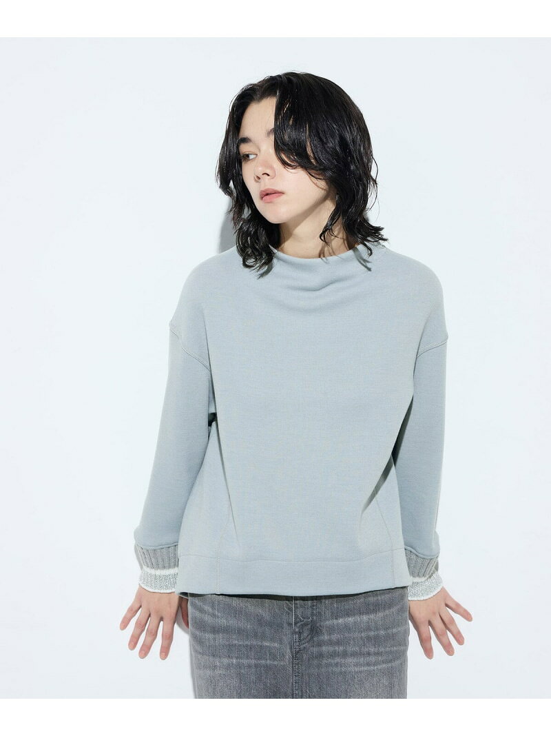 Rakuten - 【SALE／10%OFF】袖口キラキラニット リブプルオーバー Gabardine K.T コムサ トップス カットソー・Tシャツ グレー【RBA_E】【送料無料】[Rakuten Fashion]