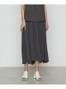 【セットアップ対応】シャンブレーカッセン スカート K.T KIYOKO TAKASE コムサ スカート ロング・マキシスカート グレー グリーン【送料無料】[...