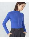 【SALE/37%OFF】ベーシック 細リブ ハイネックニット COMME CA ISM コムサイズム トップス ニット グレー ホワイト ブルー ブラック【R...